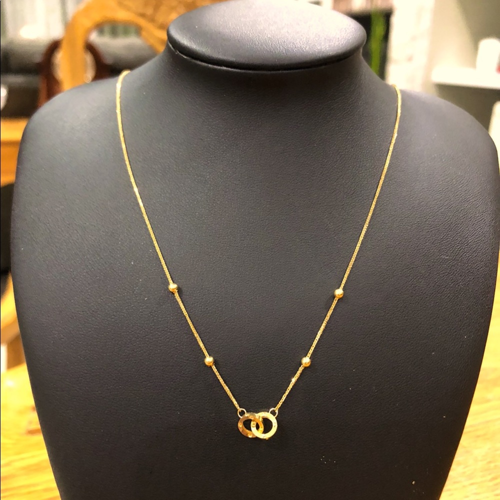 18K Solid Gold Necklace